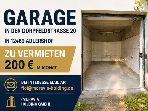 Foto - Garage zu vermieten in Berlin 200,00 €