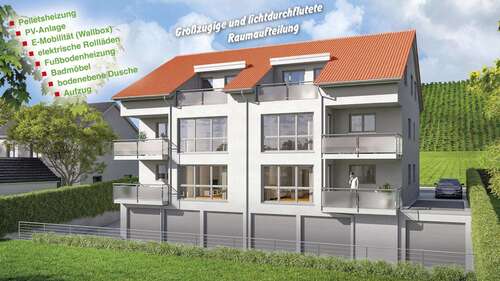 Foto - Wohnung zum Kaufen in Mundelsheim 424.900,00 € 74 m²