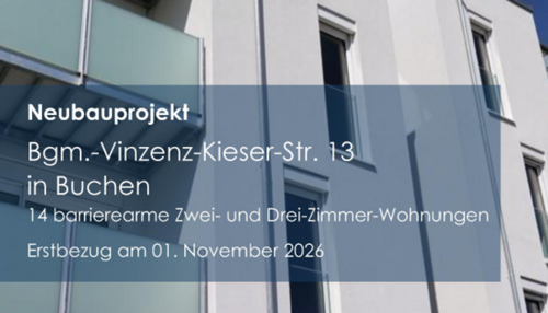 Foto - Wohnung zum Mieten in Buchen 640,55 € 77.15 m²