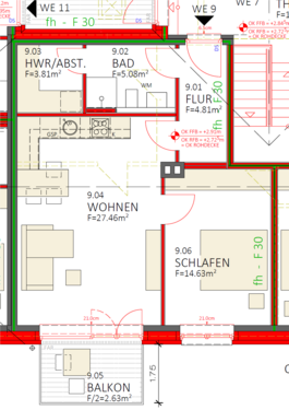 Foto - Wohnung zum Mieten in Bad Bentheim 630,00 € 58.4 m²