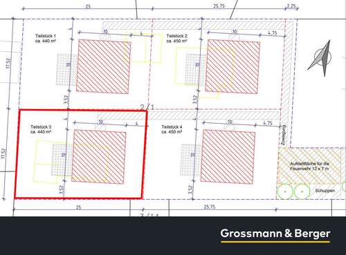 Foto - Grundstück zu verkaufen in Buchholz 225.000,00 € 585 m²