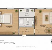 Wohnung zum Mieten in Heiligenhafen 465,00 € 39.68 m²