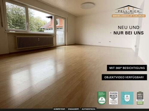 Foto - Wohnung zum Mieten in Karlsruhe 1.050,00 € 93 m²