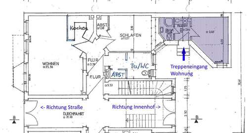 Foto - Wohnung zum Mieten in Halle 140,00 € 15 m²