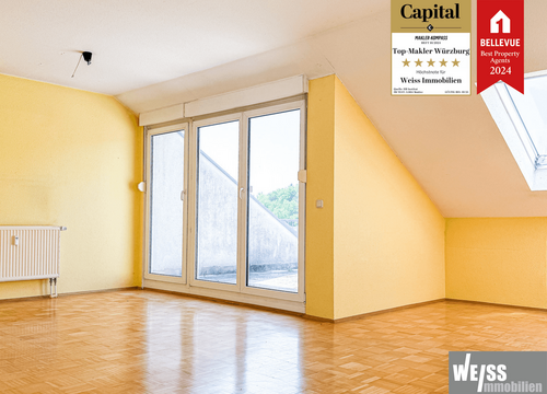 Foto - Wohnung zum Kaufen in Würzburg 220.000,00 € 62 m²