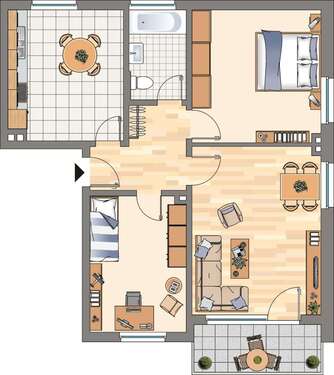 Foto - Wohnung zum Mieten in Castrop-Rauxel 589,00 € 67 m²