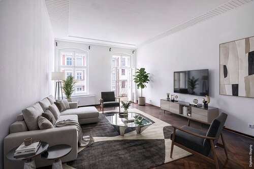 Foto - Wohnung zum Kaufen in Berlin-Kreuzberg 575.000,00 € 82 m²