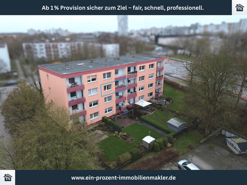 Foto - Wohnung zum Kaufen in Kiel 195.000,00 € 65 m²