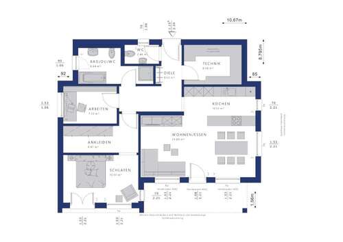 Foto - Haus zum Kaufen in Budenheim 761.640,00 € 93 m²