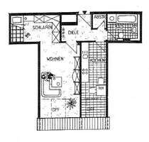 Wohnung zum Mieten in Diedorf-Lettenbach 629,00 € 48 m²