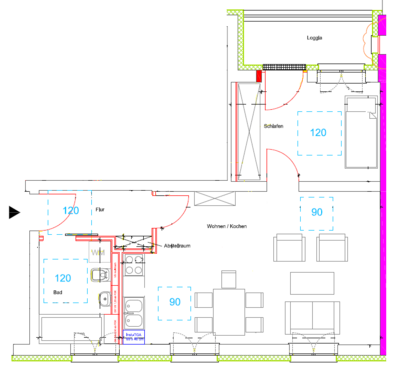 Foto - Wohnung zum Mieten in Waldsassen 258,16 € 50.62 m²