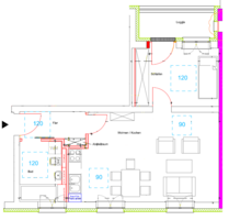 Wohnung zum Mieten in Waldsassen 258,16 € 50.62 m²