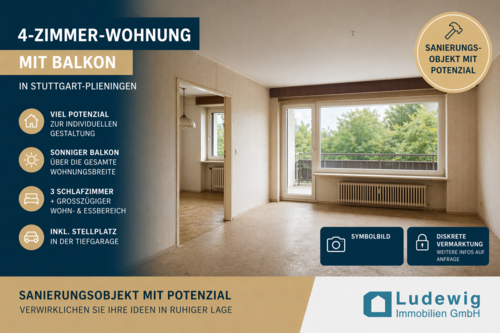 Foto - Wohnung zum Kaufen in Stuttgart 248.000,00 € 78 m²