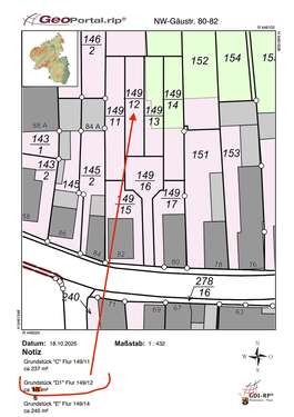 Foto - Grundstück zu verkaufen in Neustadt 75.000,00 € 186 m²