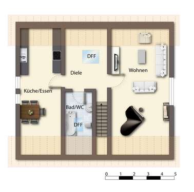 Foto - Wohnung zum Mieten in Bammental 520,00 € 50 m²