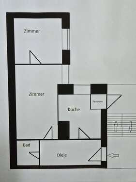 Foto - Wohnung zum Kaufen in Berlin 229.000,00 € 44.7 m²