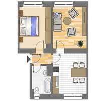 Wohnung zum Mieten in Dortmund 189,45 € 49.14 m²