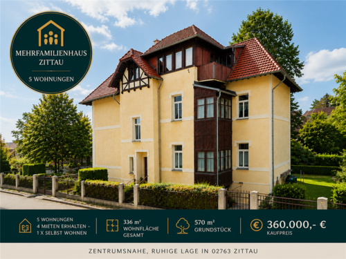 Foto - Haus zum Kaufen in Zittau 360.000,00 € 336 m²