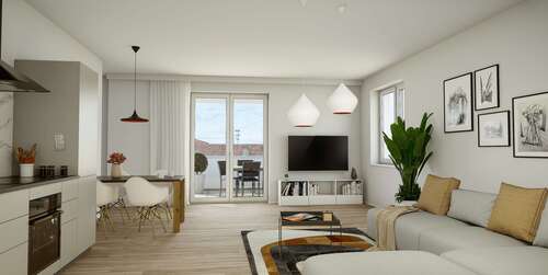 Foto - Wohnung zum Kaufen in Ehrenkirchen 403.800,00 € 69.26 m²