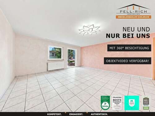Foto - Wohnung zum Kaufen in Karlsruhe 360.000,00 € 88 m²