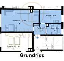 Wohnung zum Kaufen in Nürnberg 149.000,00 € 38.8 m²