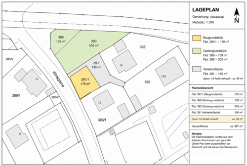 Foto - Grundstück zu verkaufen in Schwäbisch Hall 70.000,00 € 866.75 m²