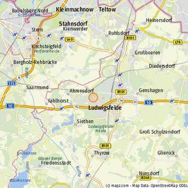 Foto - Grundstück zu verkaufen in Ludwigsfelde 400.520,00 € 1178 m²