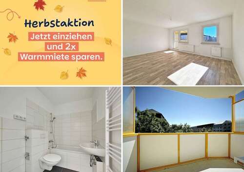 Foto - Wohnung zum Mieten in Freiberg 370,00 € 69.83 m²