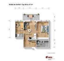 Wohnung zum Mieten in Sömmerda 720,00 € 61 m²