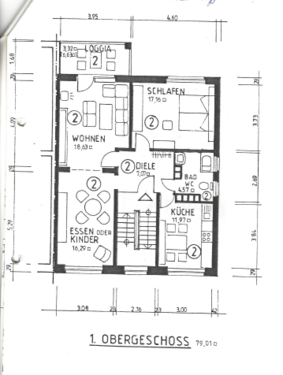 Foto - Wohnung zum Mieten in Wuppertal 750,00 € 80 m²