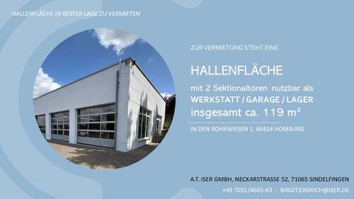 Foto - Halle in Homburg 1.050,00 € 119 m²