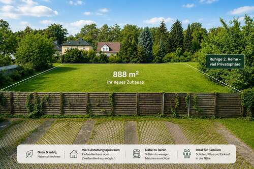 Foto - Grundstück zu verkaufen in Strausberg 198.000,00 € 888 m²