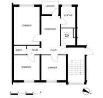 Wohnung zum Mieten in Bremerhaven 445,00 € 69.05 m²