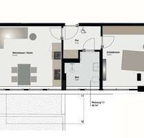 Wohnung zum Mieten in Aachen 677,67 € 46.1 m²