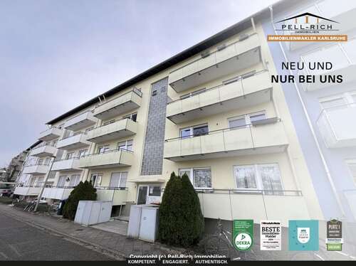 Foto - Wohnung zum Kaufen in Karlsruhe 285.000,00 € 61 m²