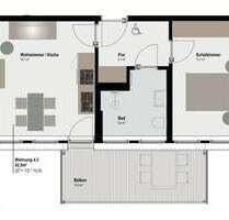 Wohnung zum Mieten in Aachen 637,50 € 42.5 m²