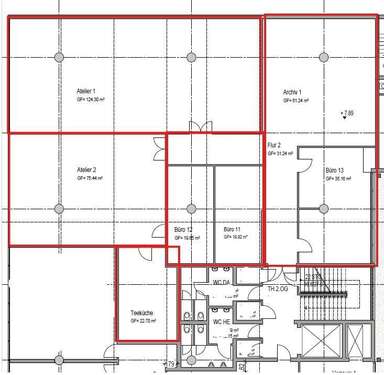 Foto - Büro in Heilbronn 3.100,00 € 390 m²