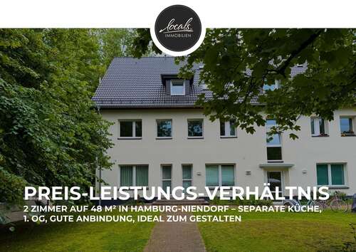 Foto - Wohnung zum Kaufen in Hamburg 230.000,00 € 48.9 m²