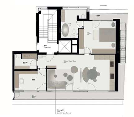 Foto - Wohnung zum Mieten in Aachen 2.093,30 € 121 m²