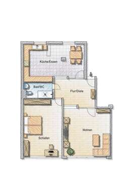 Foto - Wohnung zum Kaufen in Fürth 298.000,00 € 98 m²