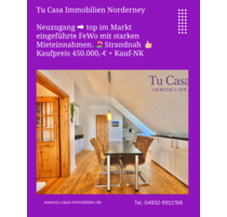 Wohnung zum Kaufen in Norderney 450.000,00 € 48 m²
