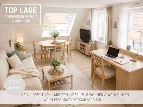 Foto - Wohnung zum Kaufen in Augsburg 149.000,00 € 29 m²