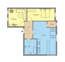 Wohnung zum Mieten in Herne 429,00 € 56.28 m²