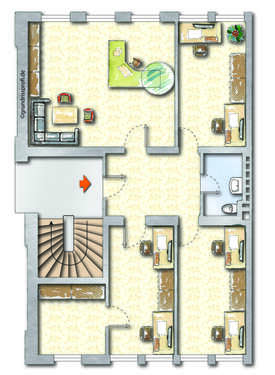 Foto - Büro in Bonn 1.190,00 € 100 m² - 1.190,00 EUR Kaltmiete, ca.  100,00 m²