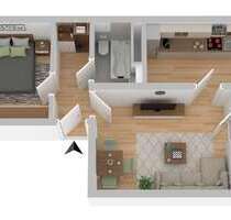 Wohnung zum Mieten in Rostock 328,00 € 46.79 m²