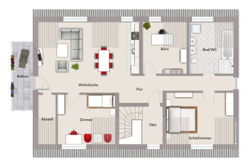 Foto - Wohnung zum Kaufen in Walzbachtal 490.000,00 € 95.69 m²