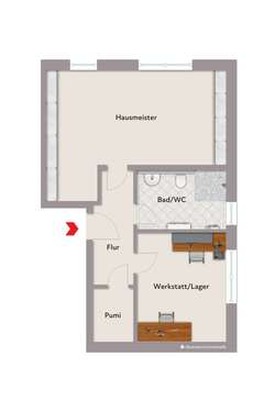 Foto - Wohnung zum Kaufen in Walzbachtal 229.000,00 € 57.83 m²