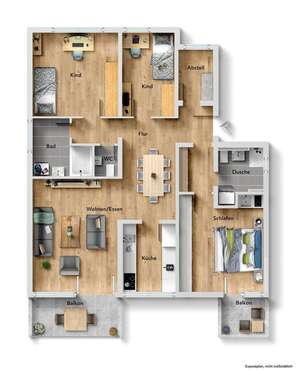 Foto - Wohnung zum Kaufen in Denzlingen 495.000,00 € 120 m²
