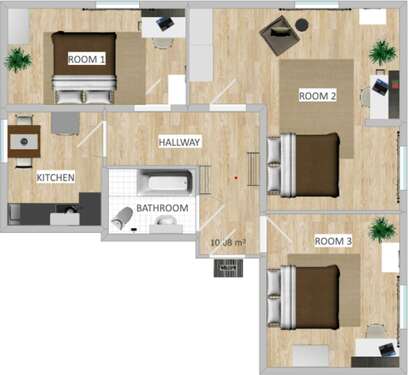 Foto - WG-Zimmer in München 800,00 € 23 m²