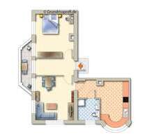 Wohnung zum Mieten in Kirchberg 483,00 € 69 m²